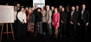 Les Collectionneurs join the #JamaisSansElles movement