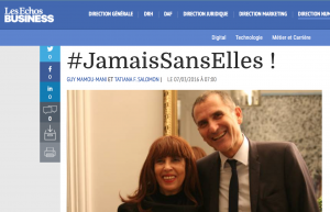 #JamaisSansElles ! par Guy Mamou-Mani et Tatiana F-Salomon dans Les Échos