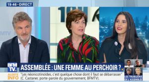 Ruth Elkrief reçoit #JamaisSansElles sur BFM TV