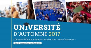 11e édition de l’Université d’automne du Mouvement Européen-France #JamaisSansElles