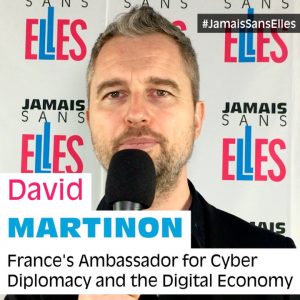 David Martinon : first ambassador signatory of #JamaisSansElles