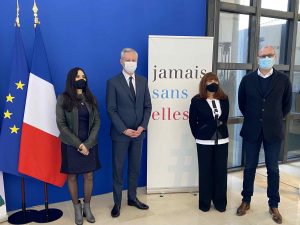 Le ministère de l’Économie s’engage avec #JamaisSansElles